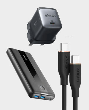 Buy Anker Nano Power Bank 30W built-In USB-C Cable (10000mAh - Black) in  Qatar 