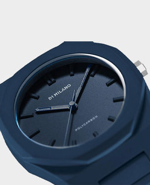 D1 Milano - Watch Polycarbon 40.5 mm - Navy Blue