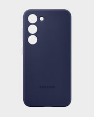 Samsung Galaxy S23 Plus Silicone Cover EF-PS916TNEGWW (Navy) in Qatar