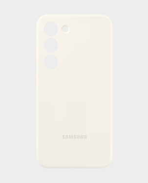 Samsung Galaxy S23 Plus Silicone Cover EF-PS916TUEGWW (Cream) in Qatar