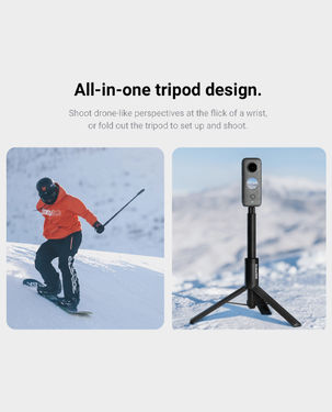 Insta360 One Invisible Selfie Stick + Tripod 105cm
