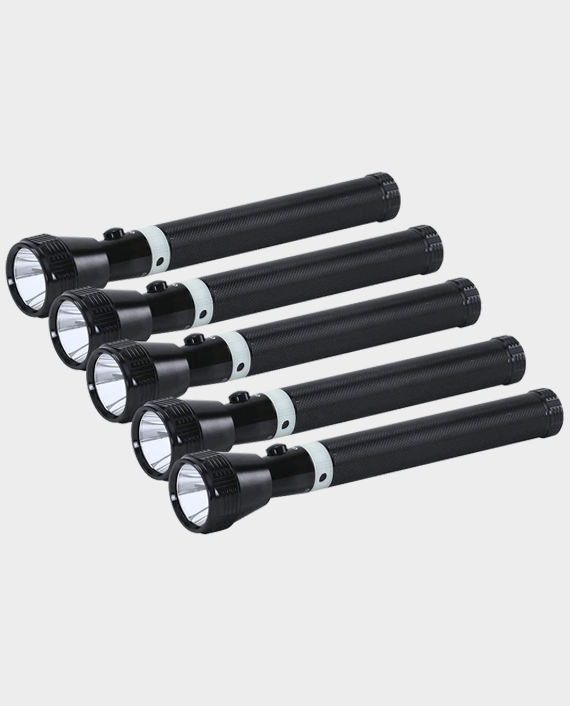 Buy Olsenmark OMFL2710 5Pieces Rechargeable LED Flashlight Combo in