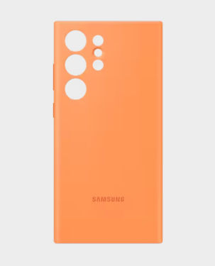 Samsung Galaxy S23 Ultra Silicone Cover EF-PS918TOEGWW (Orange) in Qatar