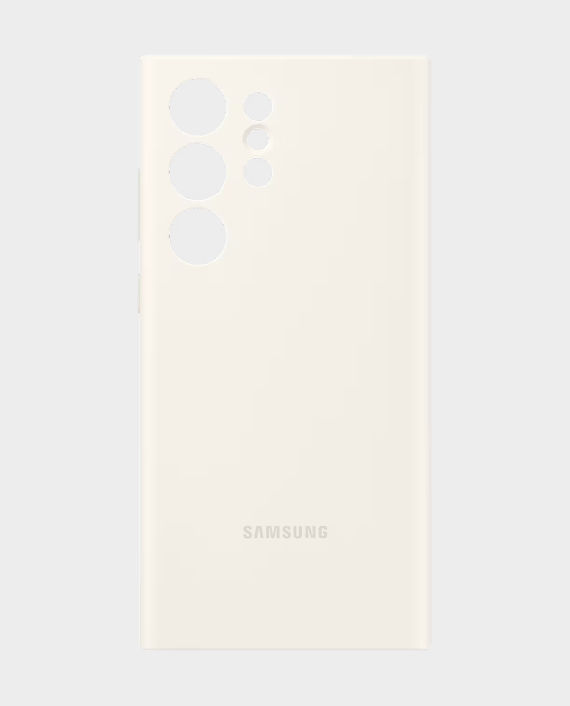 Samsung Galaxy S23 Ultra Silicone Cover EF-PS918TUEGWW – Cream
