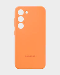Samsung Galaxy S23 Plus Silicone Cover EF-PS916TOEGWW (Orange) in Qatar