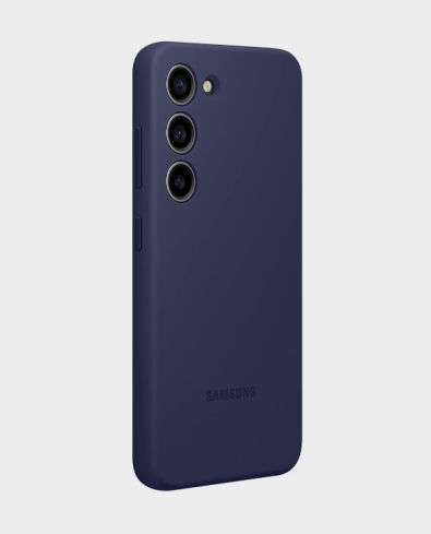 Buy Samsung Galaxy S23 Silicone Cover EF-PS911TNEGWW (Navy) in Qatar ...