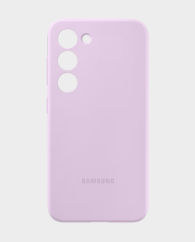 Samsung Galaxy S23 Silicone Cover EF-PS911TVEGWW (Lavender) in Qatar