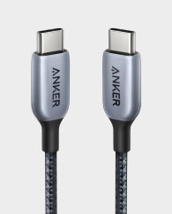 Anker 765 USB-C to USB-C Nylon Cable 140W (6ft) A8866HA1 (Gray) in Qatar
