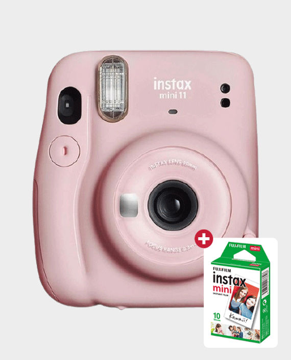 Fujifilm Instax Mini 11 Instant Film Camera – Blush Pink