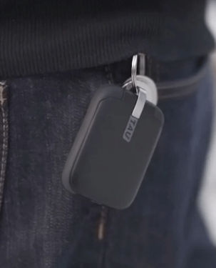 Rolling Square TAU Powerbank with USB-C and Lightning Cable