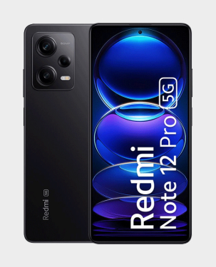 Xiaomi Redmi Note 12 Pro 5G 8GB 256GB (Midnight Black) in Qatar