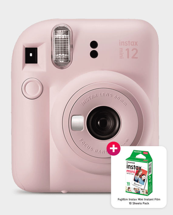 Fujifilm Instax Mini 12 Instant Camera – Blossom Pink
