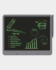 Green LCD Digital Writing Pad 15-inch (Grey) in Qatar