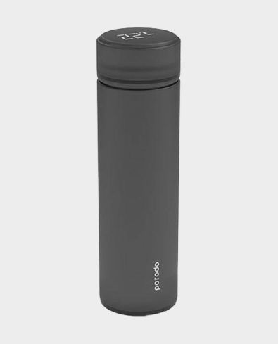 500ML Portable Smart Thermos Cup Black