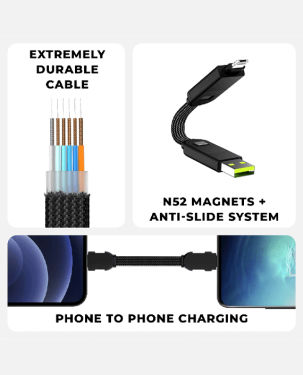 Rolling Square inCharge X 6-in-1 Multi Charging Cable