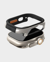 Uniq Valencia Watch Case for Apple Watch Ultra 49mm (Titanium Silver)