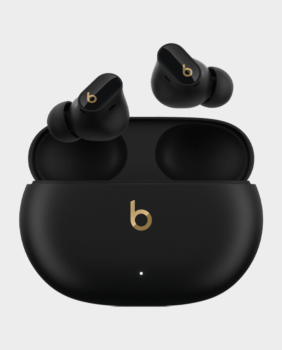 Beats Studio Buds+ True Wireless Noise Cancelling Earbuds MQLH3 – Black/Gold