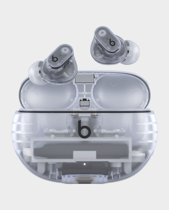 Beats Studio Buds+ True Wireless Noise Cancelling Earbuds MQLK3 – Transparent