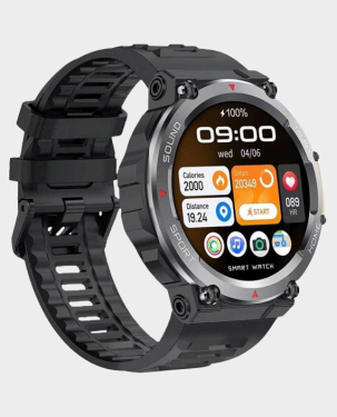Green Adventure Smart Watch GNADSWBK (Black) in Qatar