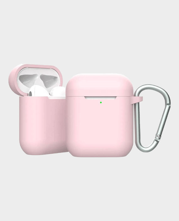 Green Berlin Series Silicone Case For Airpods 1/2 – Pink