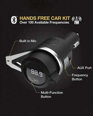 Scosche BTFREQ Pro Wireless Hands free Car Kit in Qatar