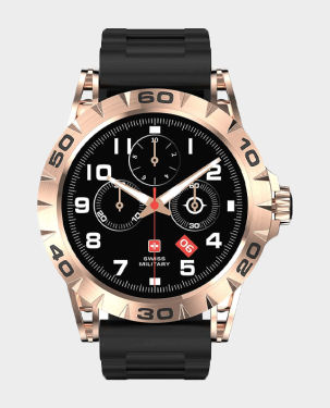 Swiss military shop gold watch