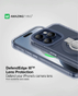 Amazingthing Titan Pro Magnetic Case Grip Ring Set For iPhone 15 Pro 6.1 (Grey)