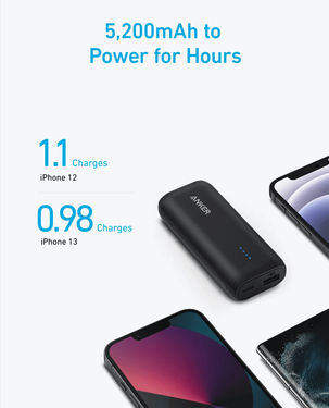 Anker 321 Power Bank Powercore 5k  A1112h11  (Black)