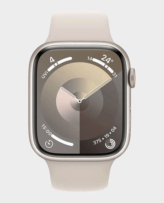 Buy Apple Watch Series 9 MR8U3 (GPS, 41mm, (M/L) Starlight 