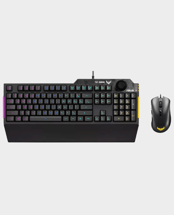 Buy Asus Tuf Gaming K1 & M3 RGB Keyboard Mouse Combo (CB02) in Qatar