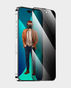 Green 3D Desert Privacy Anti-Dust Glass Screen Protector For iPhone 14 Pro (6.1) in Qatar