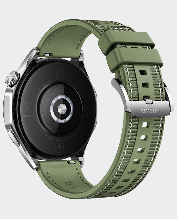 Buy Huawei Watch GT 4 (46mm Green - Green Woven Strap) in Qatar