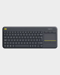Logitech K400 Plus Media Wireless Touch Keyboard Arabic  (920 007153) in Qatar