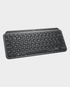 Logitech MX Keys Mini Minimalist Wireless Illuminated Keyboard Arabic (Graphite)