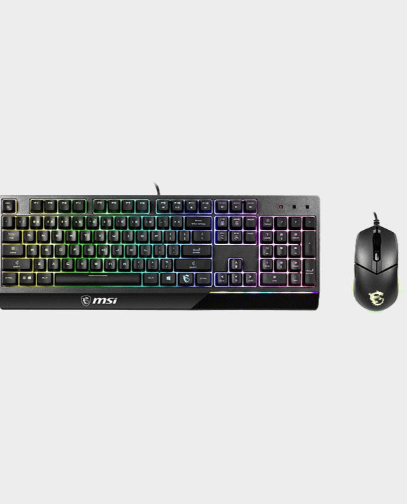 MSI Vigor Gk30 Combo Gaming Keyboard & Mouse - Black