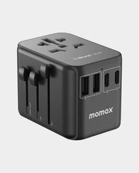 Momax 1 World GAN 2PD + 2 USB AC Travel Adapter 35W (UA9D) in Qatar
