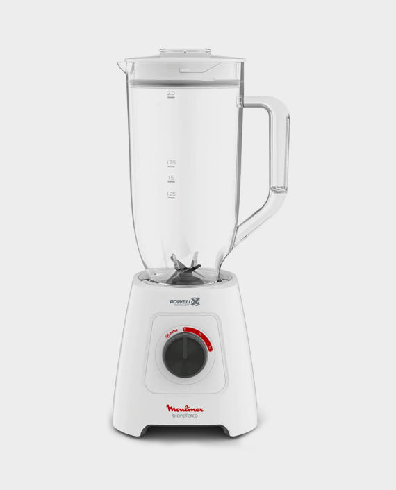 Moulinex Blendforce Blender Capacité 1,25 litre - 600 Watts - LM420510 ROUGE-2 vitesses Moulinex Blendforce Blender Capacité 1,25 litre - 600 Watts - LM420510 ROUGE-2 vitesses