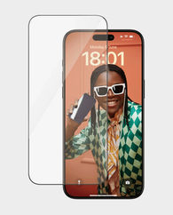 PanzerGlass Screen Protector Ultra Wide Fit with Easyaligner iPhone 15 Pro Max (Clear) in Qatar