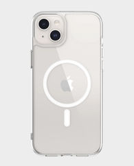 SwitchEasy Crush Magsafe Clear Bumper Case For iPhone 15 Plus (Transparent) in Qatar