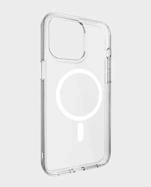 SwitchEasy Crush Magsafe Clear Bumper Case For iPhone 15 Pro Max (Transparent)