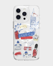 SwitchEasy City MagSafe Hand Drawn Print Case For iPhone 15 Pro Max (London) in Qatar