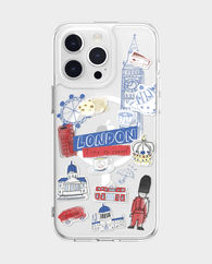 SwitchEasy City MagSafe Hand Drawn Print Case For iPhone 15 Pro Max (London) in Qatar