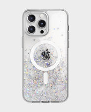 SwitchEasy Starfield Magsafe Sparkling Glitter Resin Case For iPhone 15 Pro Max (Transparent) in Qatar