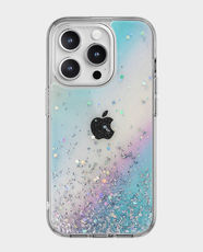 SwitchEasy Starfield Sparkling Glitter Resin Case For iPhone 15 Pro Max (Galaxy) in Qatar