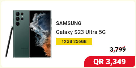 Buy Samsung Galaxy S23 Ultra 5G 256GB in Qatar