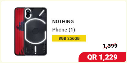Buy Nothing Phone 1 256GB in Qatar