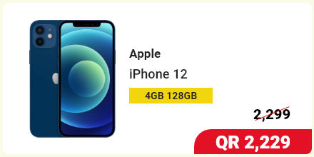 Buy Apple iPhone 12 128GB in Qatar