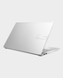 Asus Vivobook Pro M3500QC OLED1R5  AMD RYZEN R5 5600  8GB RAM  512GB SSD  4GB RTX 3050  15.6inch FHD OLED  Arabic Keyboard  Windows 11 Home  (Cool Silver)