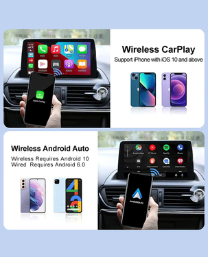 Carlinkit 4.0 Wired To Wireless USB Adaptor CPC200-CP2A (Carbon Fiber)