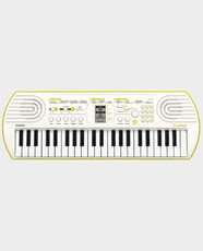 Casio Mini Keyboard with 44 keys 100 Tones 50 Rhythms  SA-80H2  (White)